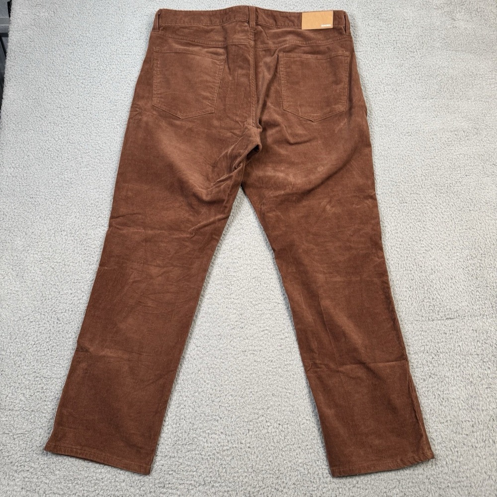 Bonobos Pants Mens 36x30 Brown 5 Pocket Corduroy Slim Office Stretch Performance - Picture 15 of 16